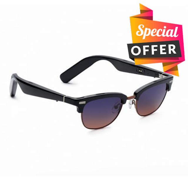 Lucyd - Nautica Collection - Spyglass Smart Sunglasses for Men & Women - Wireless Smart Glasses with Open Ear Speakers and Microphone