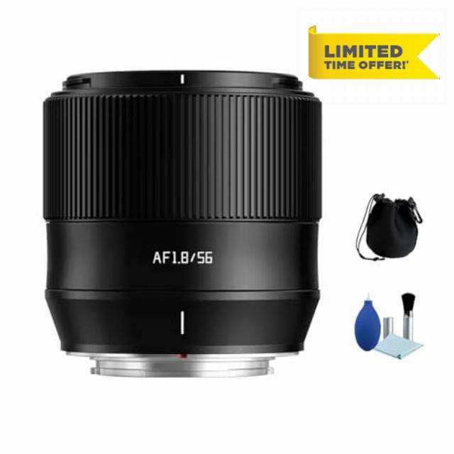 TTArtisan APS-C 56mm F1.8 AF Auto Focus AF Prime Fixed Focus Large Aperture Lens for Fuji Fujifilm X XF Mount Camera Like XT10 XT20 XT30 XT30II XS10 XA5 XA7