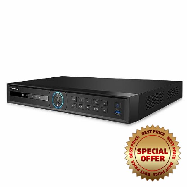 Amcrest 4K UltraHD 32 Channel AI DVR Security Camera System Recorder
