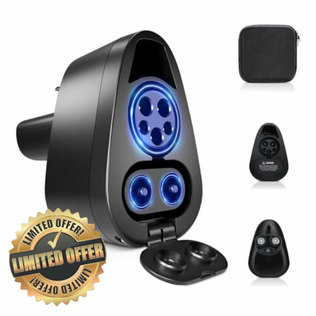 Upgraded CCS Plus J1772 TS Charger Adapter for M Y/3/X/S