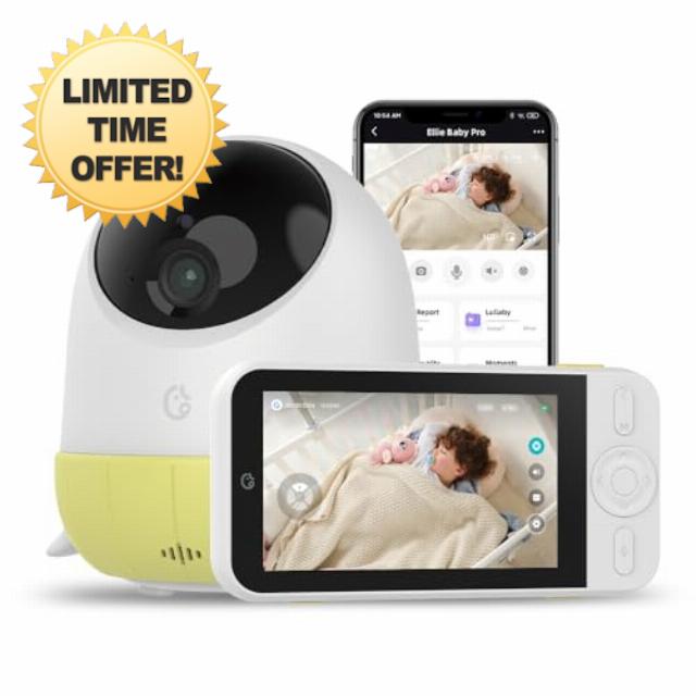 Ellie Video Baby Monitor with Camera and Audio
