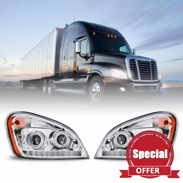 Freightliner Headlights for Cascadia 2008-2017