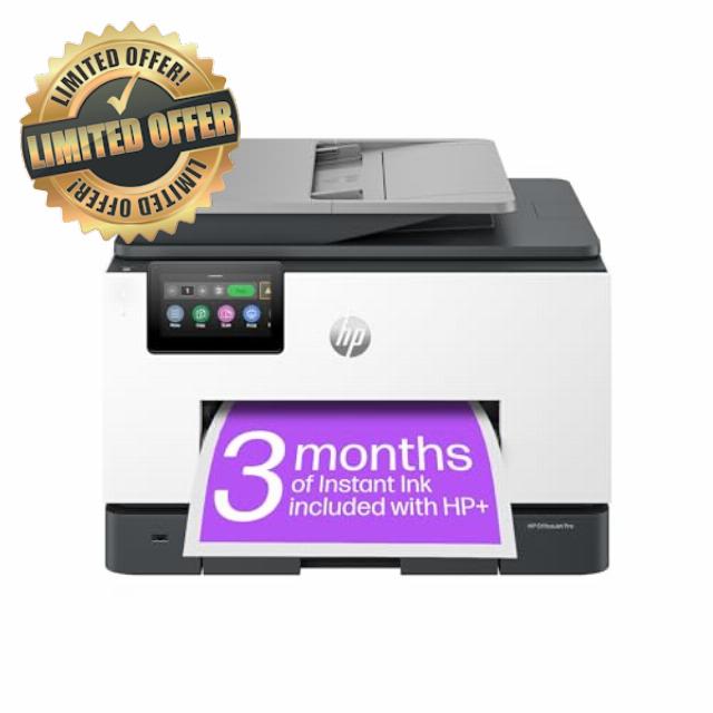 HP OfficeJet Pro 9135e All-in-One Printer | Colour | Printer for Small Office | Print