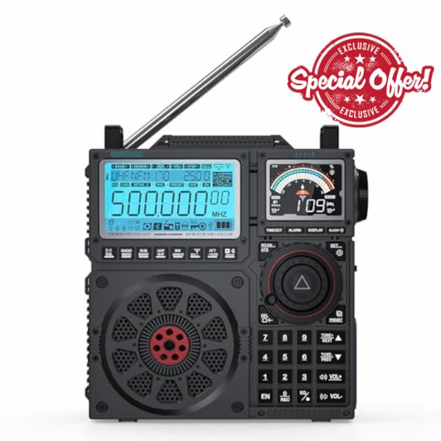 RF919 SSB Shortwave Radio with NOAA Weather Band