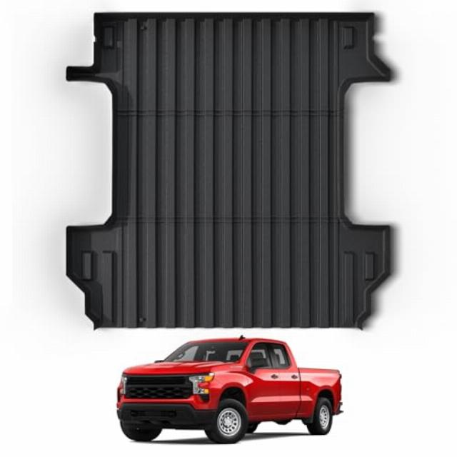 CARESA Truck Bed Mat 5'8'' for 2019-2024 Chevy Silverado/GMC Sierra 1500 Accessories