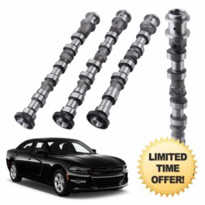 4PCS Engine Camshaft Compatible with 11-18 Jeep Dodge Chrysler Ram 3.6L 5184377AG 5184378AG 5184379AG 5184380AG