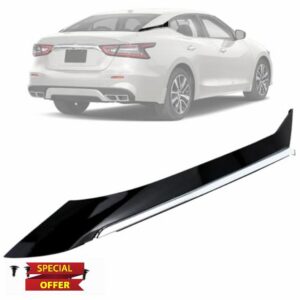 Rear Quarter Panel Molding Compatible with Nissan Maxima 2016-2021 Replaces 78872-4RA0A 78872-9DD0A 78872-9DD0B 78872-9DJ1A Right Side