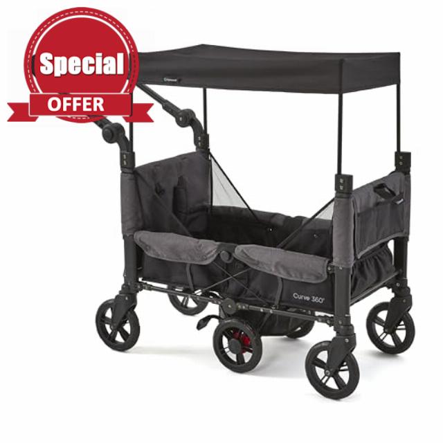 Contours Curve 360 Stroller Wagon for Infants and Toddlers