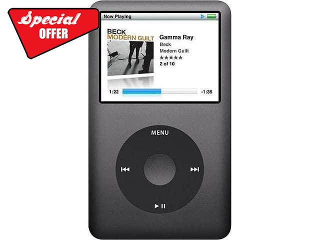 M4 Compatible appleiPod Classic 7th Generation 1TB Space Gray Packaged in Plain White Box…