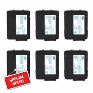 CBQ (6pcs) BT-000318 Battery for Zebra TC77 TC77HL TC70 TC72 TC75 TC70X TC75X TC720L TC75EK TC75AH TC75GK TC700H TC700K