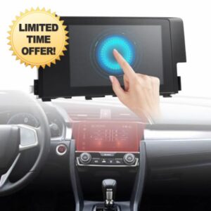 39710-TBA-A21 7 Inch Navigation Radio Display Touch Screen Replacement for Honda Civic 2016 2017 2018 39710-TBA-305 39710-TBA-A11