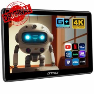 10.1 inch 4K Android 13 Portable Car TV Headrest Monitor Tablet for Back Seat with WiFi and Bluetooth