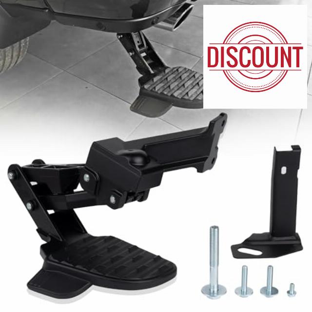 Rear Bed Step Retractable Bumper Step