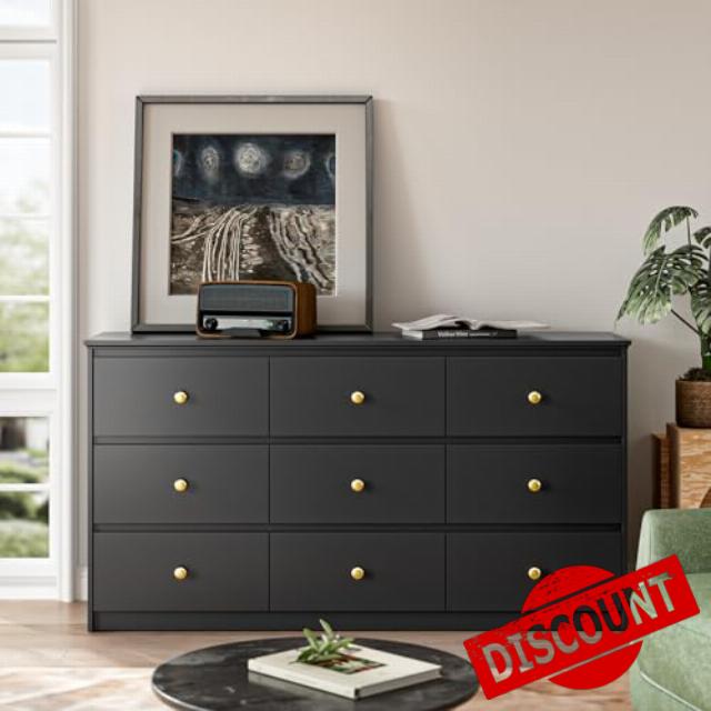 Tradare Black Dresser
