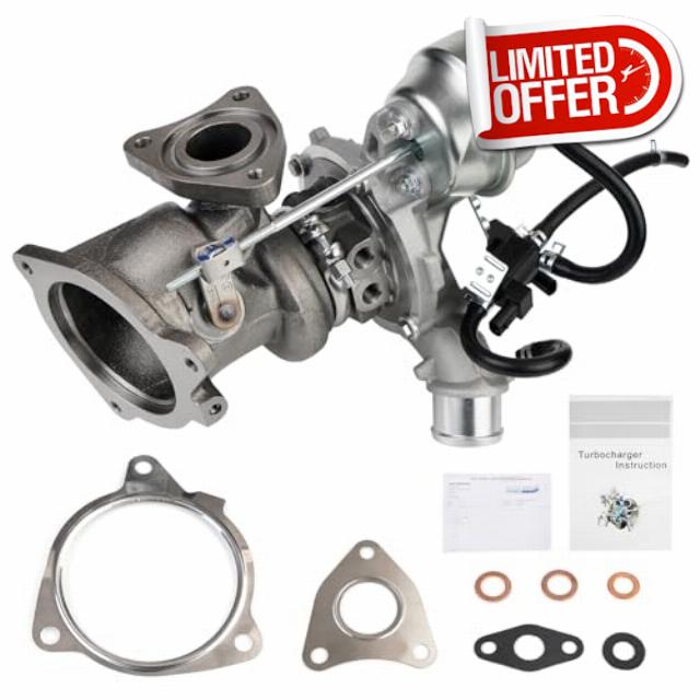 Donpida For KP39 Turbocharger Repair kits Turbo Charger W/Gaskets Compatible with Ford Escape 2013-2016 Fiesta 2014-2017 Fusion 2013-2014 Transit Connect 2014-2015 1.6L Replace 54399700144 CJ5G6K682DA