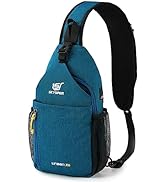 SKYSPER Sling Bag Crossbody Backpack - Chest Shoulder Cross Body Bag Travel Hiking Casual Daypack...