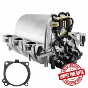 AULINK 2721402401 Intake Manifold with Gasket For 2006-2014 Mercedes Benz C230 C280 C300 C350 CLK350 E350 GLK350 ML350 ML450 R350 S400 SLK280 SLK300 SLK350 3.0L 3.5L V6