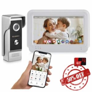 AMOCAM Wireless WiFi Video Doorbell Intercom System