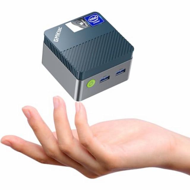 GMKtec Mini PC Intel N97 (up to 3.60GHz) Windows 11 Pro Micro Desktop Computer 12GB DDR5+512GB SSD for Business