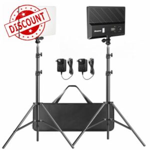 D30 LED Video Light Panel Light and 78.7 Inches Stand
