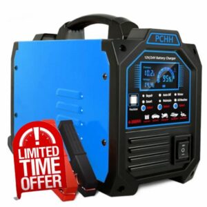 PCHH 12V 24V Car Battery Charger Heavy Duty