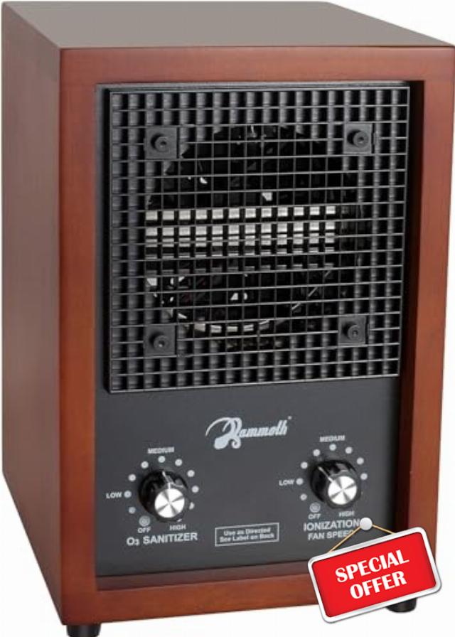 Ion and Ozone Generator Air Purifier