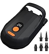 AIRBANK Mini Paddle Board Pump The PUFFER, 12V Electric SUP pump 20PSI Dual Stage Auto Off Air Pu...