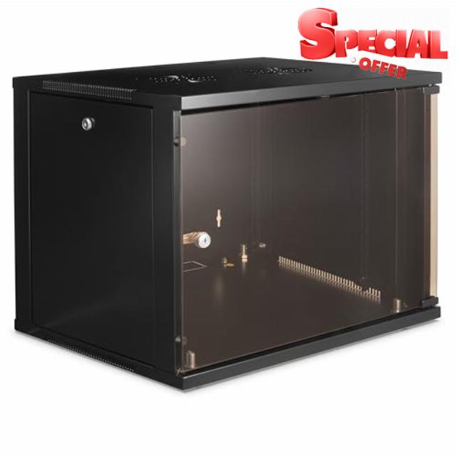 9u 450mm Wall mounted or Floor Standing Data Cabinet