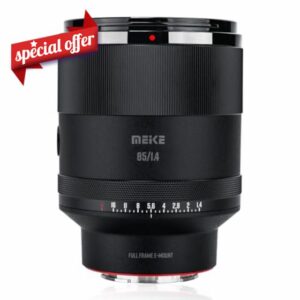 Meike 85mm F1.4 AF STM A Stepping Motor Full Frame Auto Focus Telephoto Lens Fixed Prime Portrait Lenses for Sony E Mount Mirrorless Cameras A7SIII A9II A7RIV A7IV A7III A9 A7II A7RII etc