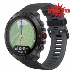 Polar Grit X2 Pro Premium GPS Smart Sports Watch – Ultimate Outdoor Adventure Watch with Rugged Design