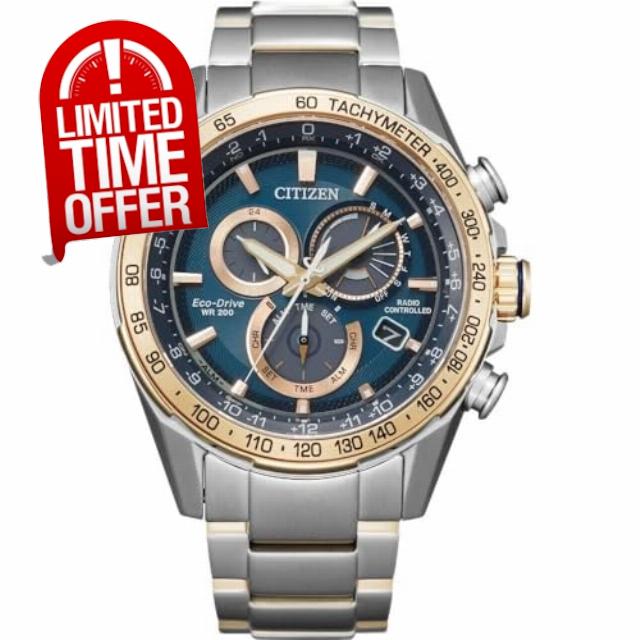 Citizen Eco-Drive Men's Perpetual Chrono A.T