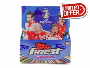 2023/24 Topps Finest UEFA Euro 2024 Soccer box (12 pks/bx)