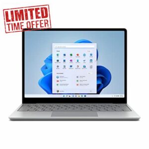 Microsoft Surface Laptop Go 2-12.4" Touchscreen - Intel Core i5 8GB Memory - 256 SSD - Platinum (Latest Model)