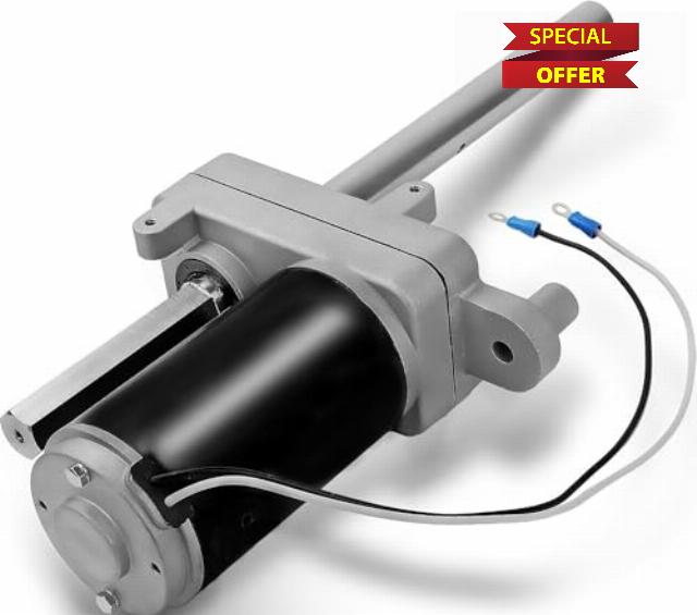 500370 RV Single Speed Drive Motor Fit for Bulldog Electric Single-Speed Jacks