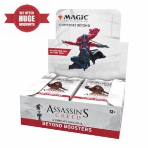 Magic: The Gathering - Assassin’s Creed Beyond Booster Box | 24 Beyond Boosters (7 Cards in Each Pack) | Collectible Trading Card Game for Ages 13+