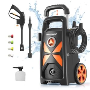 Power Washer with Telescopic Handle