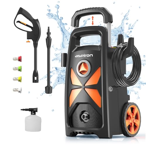 Power Washer with Telescopic Handle
