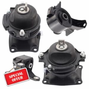 SHICHU Engine Motor Mount Compatible with 2011-2016 Odyssey 3.5L Touring Elite Replacement for A4587 A65057 A4575EL A65017EL Set of 4