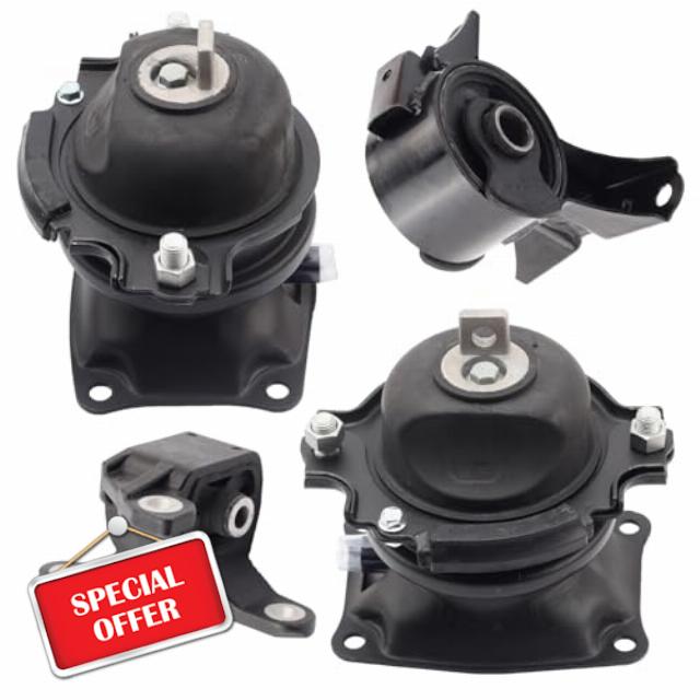 SHICHU Engine Motor Mount Compatible with 2011-2016 Odyssey 3.5L Touring Elite Replacement for A4587 A65057 A4575EL A65017EL Set of 4
