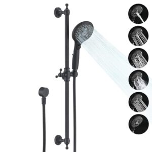 6 Settings Handheld Shower with ON/OFF Pause Switch