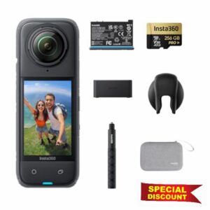 Insta360 X4 Endurance Bundle - 8K Waterproof 360 Action Camera