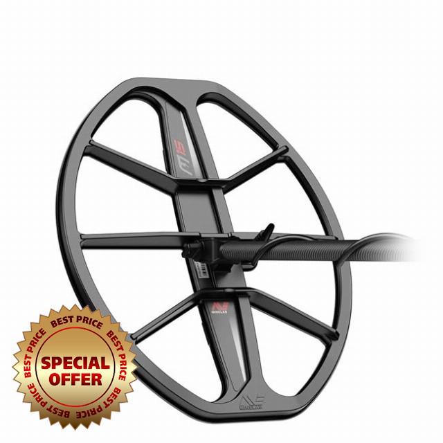MINELAB M15 COIL WITH SKIDPLATE 15"X12" ELLIPTICAL DOUBLE-D For the Minelab MANTICORE