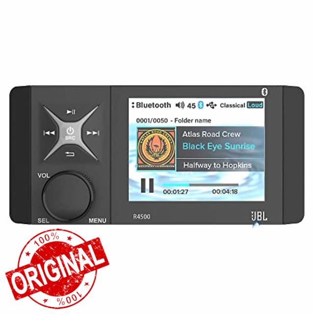 JBL R4500 Wake Series Source Unit - 4" Color Screen Reciever with Bluetooth (5.0)