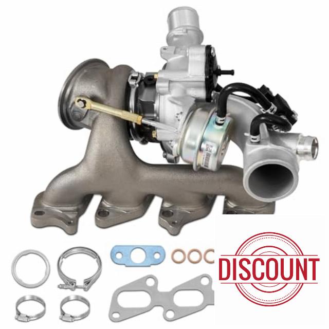 AUTOBABA 667-203 Turbo Turbocharger Kit with Gasket Compatible with 2011-2016 Chevrolet Cruze 2012-2020 Chevy Sonic 2013-2018 Trax 2016 Cruze Limited 2013-2020 Buick Encore L4 1.4L Replace# 55565353