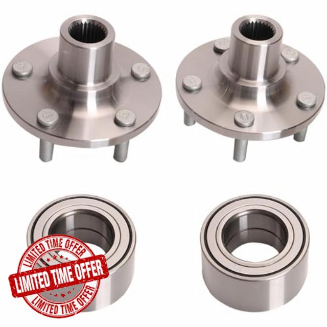 2PCS Front Wheel Hub Bearing Assembly Compatible with Ford Escape 2013-2019