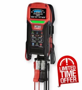 OPTIMA Batteries Digital 400+ 12 Volt Battery Maintainer and Charger for AGM