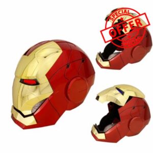 Iron-Man MK 5 Helmet with Jarvis Voice & Remote&Touch Controlled Open/Close Mask