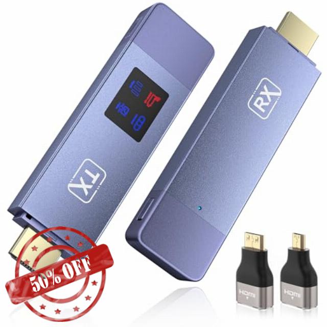 Wireless HDMI Transmitter and Receiver