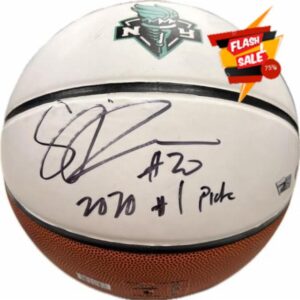 SABRINA IONESCU Signed Spalding Basketball PSA/DNA Fanatics Autographed Oregon D - Autographed College Basketballs