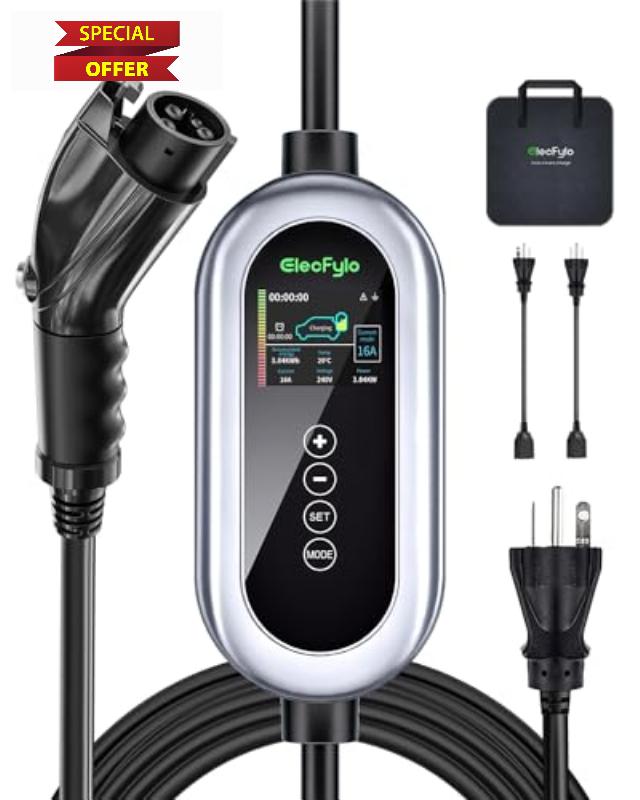 ElecFylo Portable Level 1+2 EV Charger